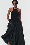 Thumbnail View 4: Maeve Sleeveless Crew-Neck Drop-Waist Maxi Dress