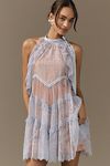 Thumbnail View 1: By Anthropologie Lace Tunic Halter Dress