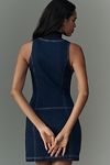 Thumbnail View 2: Pilcro Mock-Neck Denim Mini Dress