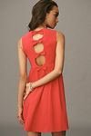 Thumbnail View 2: Maeve Sleeveless Back-Bow Mini Dress