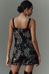 Thumbnail View 3: By Anthropologie Square-Neck Sequin Mini Shift Dress