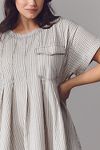 Thumbnail View 7: Pilcro Short-Sleeve Denim Mini Swing Dress