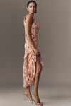 Thumbnail View 4: By Anthropologie Cowl-Neck Ruffle Midi Dress