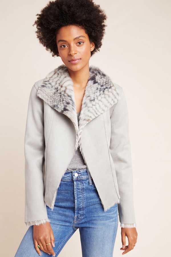 Anthropologie Marrakech Reversible Moto Jacket