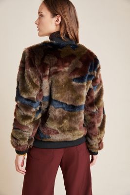 anthropologie camo jacket