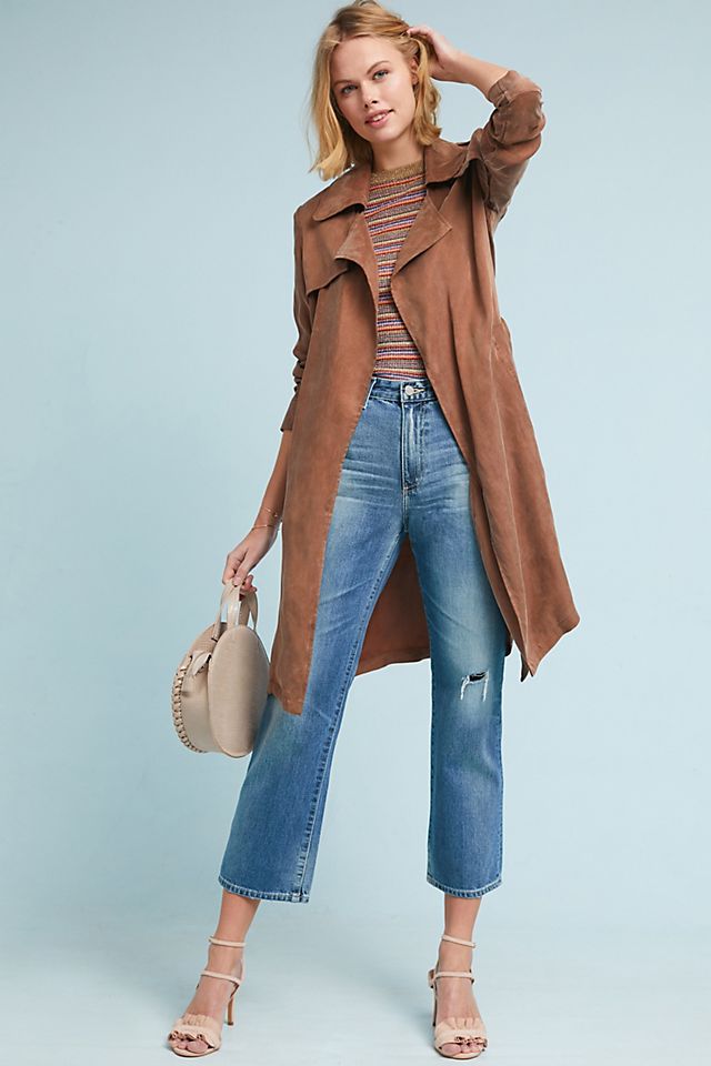 Carrie Trench Coat Anthropologie, Anthropologie Trench Coat