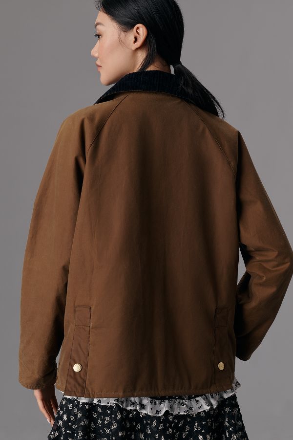 Slide View: 4: Barbour Ruth Waxed Jacket