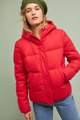 anthropologie puffer coat