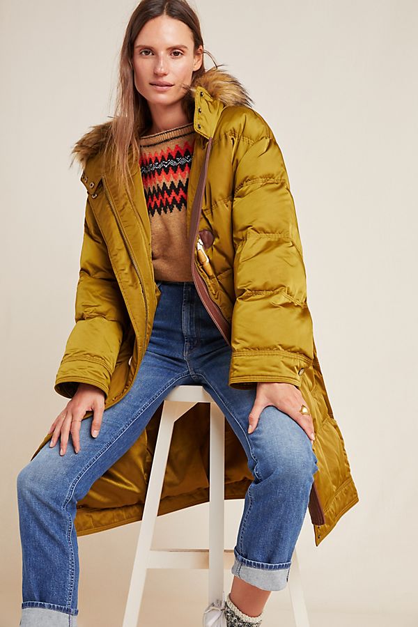 Slide View: 1: Coraline Puffer Coat