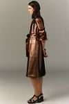 Thumbnail View 4: Avec Les Filles Metallic Trench Coat