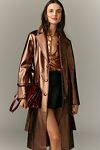 Thumbnail View 1: Avec Les Filles Metallic Trench Coat