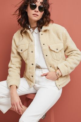levis all over sherpa jacket