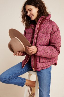 anthropologie puffer coat