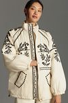 Thumbnail View 2: By Anthropologie Embroidered Puffer Coat