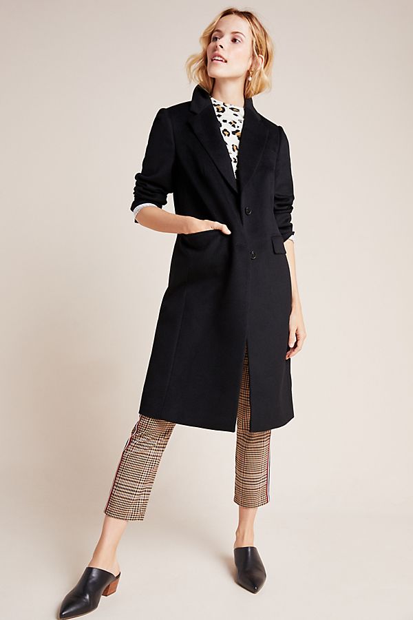 Slide View: 1: Addison Wool Coat