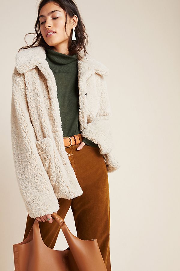 Slide View: 1: Sanctuary Raquel Teddy Coat