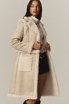 Thumbnail View 3: NVLT 4-in-1 Convertible Faux-Shearling Coat