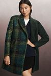 Thumbnail View 1: NVLT Flat Bouclé Mixed Media Coat