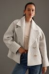 Thumbnail View 1: Manteau court en bouclé By Anthropologie