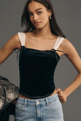 PAIGE Sleeveless Bow Top