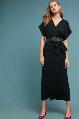 mara hoffman sweater dress