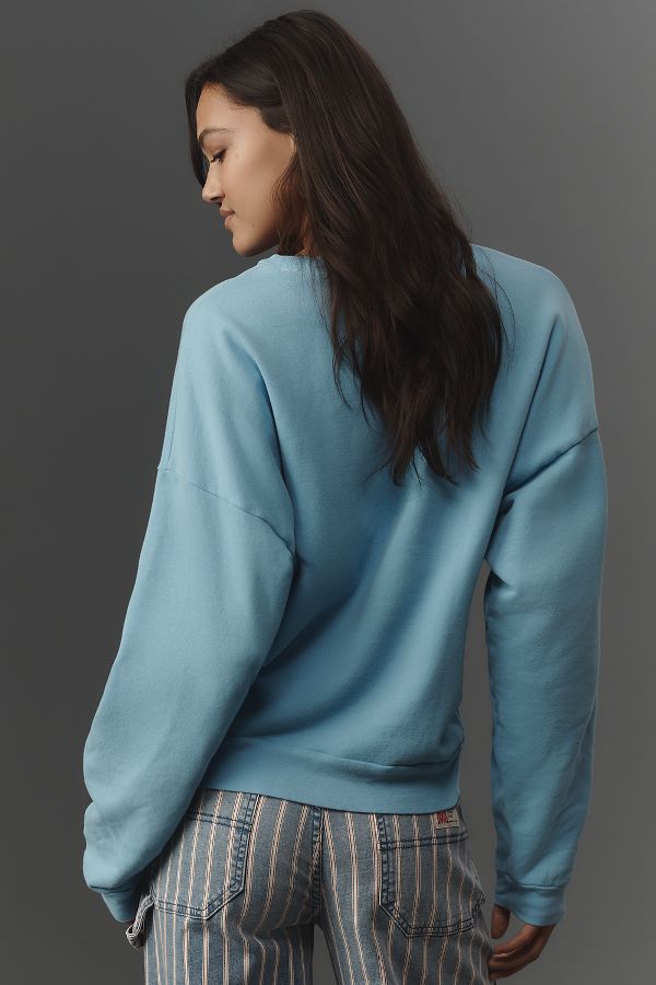 Slide View: 2: MOTHER The Drop Square Pullover Sweatshirt