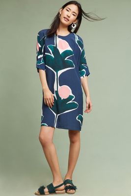 anthropologie shift dress