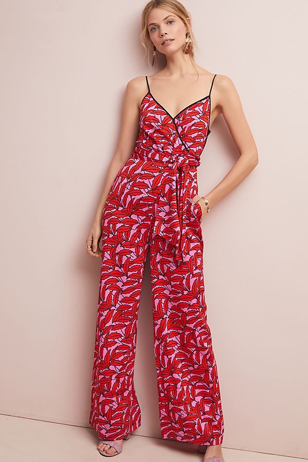Slide View: 1: DVF Lips Jumpsuit