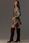 Thumbnail View 4: Farm Rio Arabesque Long-Sleeve Wrap Mini Dress