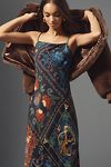 Thumbnail View 2: Farm Rio Arabesque Scarves Sleeveless Midi Slip Dress