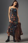 Thumbnail View 1: Farm Rio Arabesque Scarves Sleeveless Midi Slip Dress