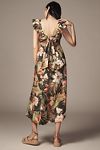 Thumbnail View 2: Farm Rio Botanical Forest Ruffled-Strap Midi Dress