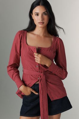 Damson Madder Clare Buttondown Blouse