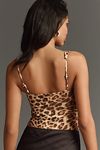 Thumbnail View 2: Good American Leopard Sweetheart Scuba Tank Bodysuit