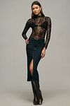 Thumbnail View 3: Good American Long-Sleeve Lace Bodysuit