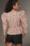 Thumbnail View 2: RHODE Alma Puffed-Sleeve Peplum Blouse