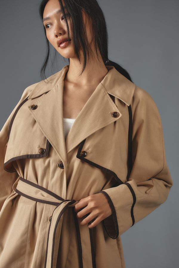 Slide View: 3: Baum und Pferdgarten Deona Trench Coat