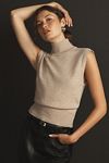 Thumbnail View 1: Reformation Arco Cashmere Sleeveless Turtleneck Sweater