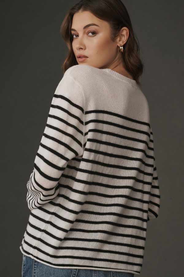 Slide View: 2: Reformation Cashmere Boyfriend Sweater