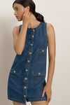 Thumbnail View 1: Reformation Tropez Denim Mini Dress