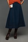 Thumbnail View 2: Reformation Delilah Denim Midi Skirt