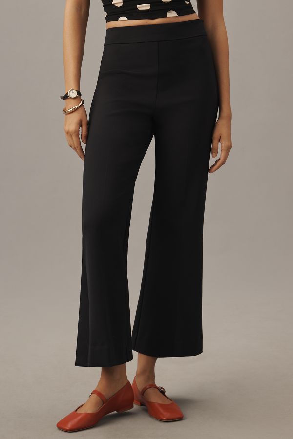 Slide View: 2: Reformation Tanya Flared Knit Pants