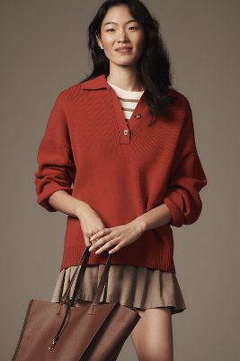 Reformation Brooklyn Polo Sweater