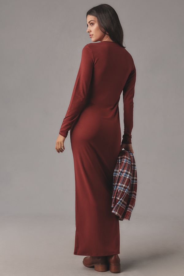 Slide View: 2: Reformation Tommie Knit Maxi Dress