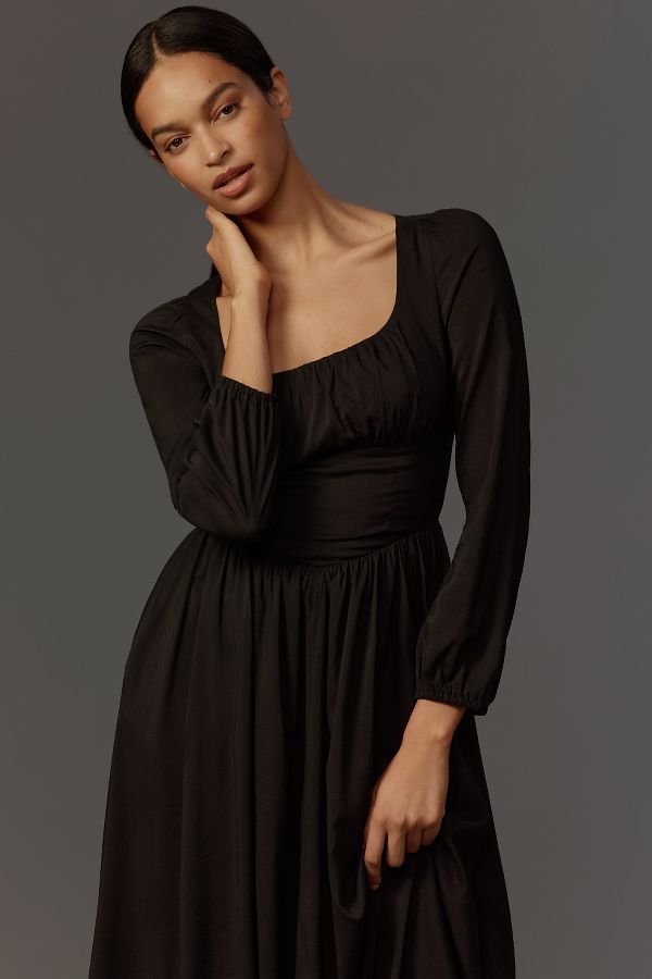 Slide View: 3: Reformation Oria Midi Dress