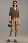 Thumbnail View 3: Reformation Jadey Cashmere Oversized V-Neck Sweater