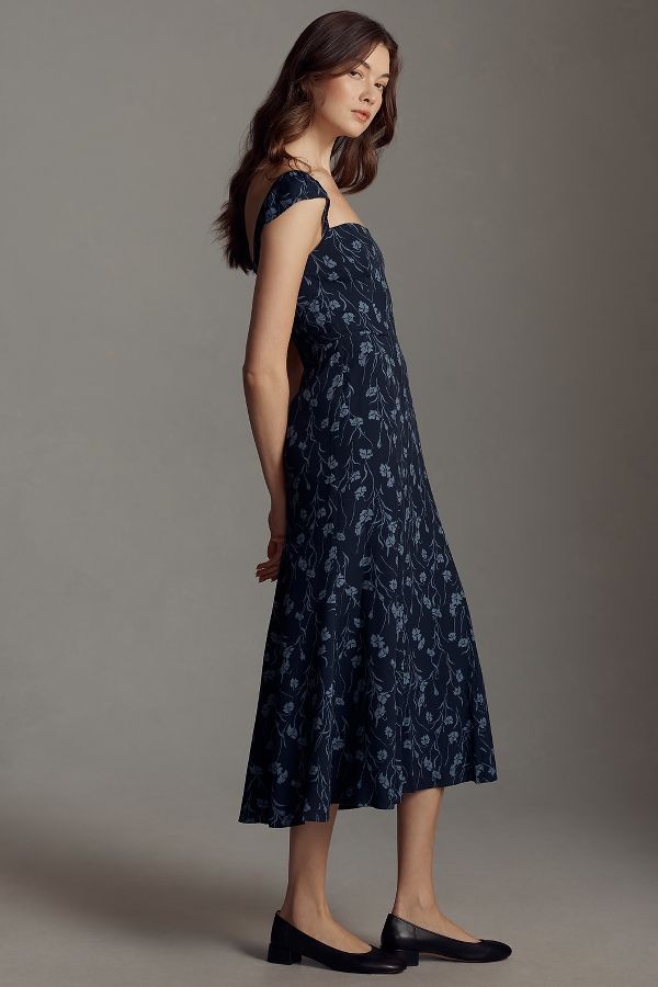 Slide View: 4: Reformation Bryson Midi Dress