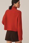 Thumbnail View 2: Reformation Brooke Cashmere Cropped Turtleneck Sweater