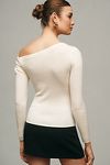 Thumbnail View 2: Reformation Lilou Merino Long-Sleeve Knit Top 