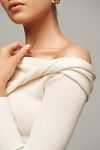 Thumbnail View 4: Reformation Lilou Merino Long-Sleeve Knit Top 